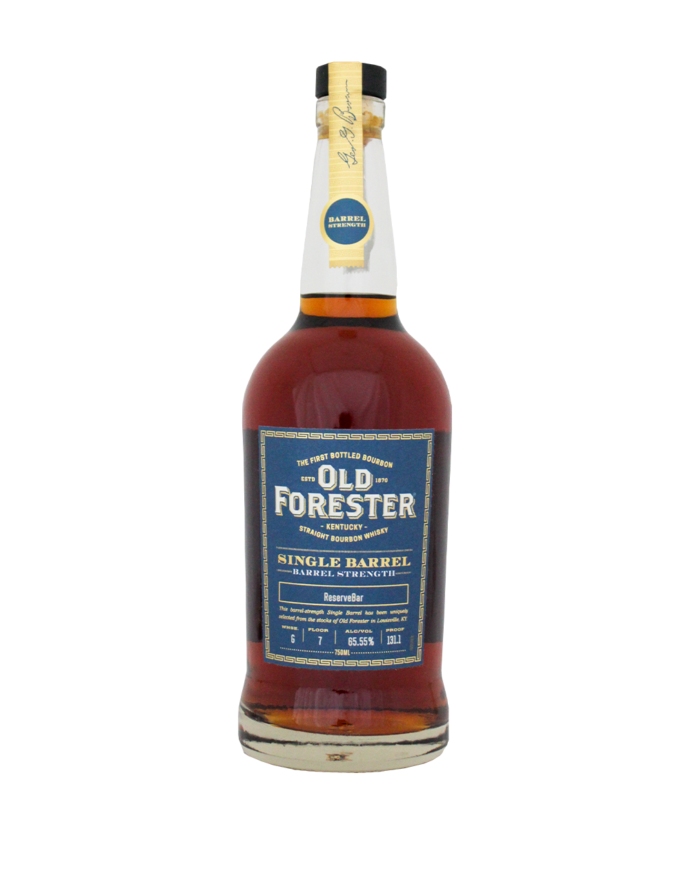 OLD FORESTER BARREL STRENGTH SINGLE BARREL BOURBON S2B31