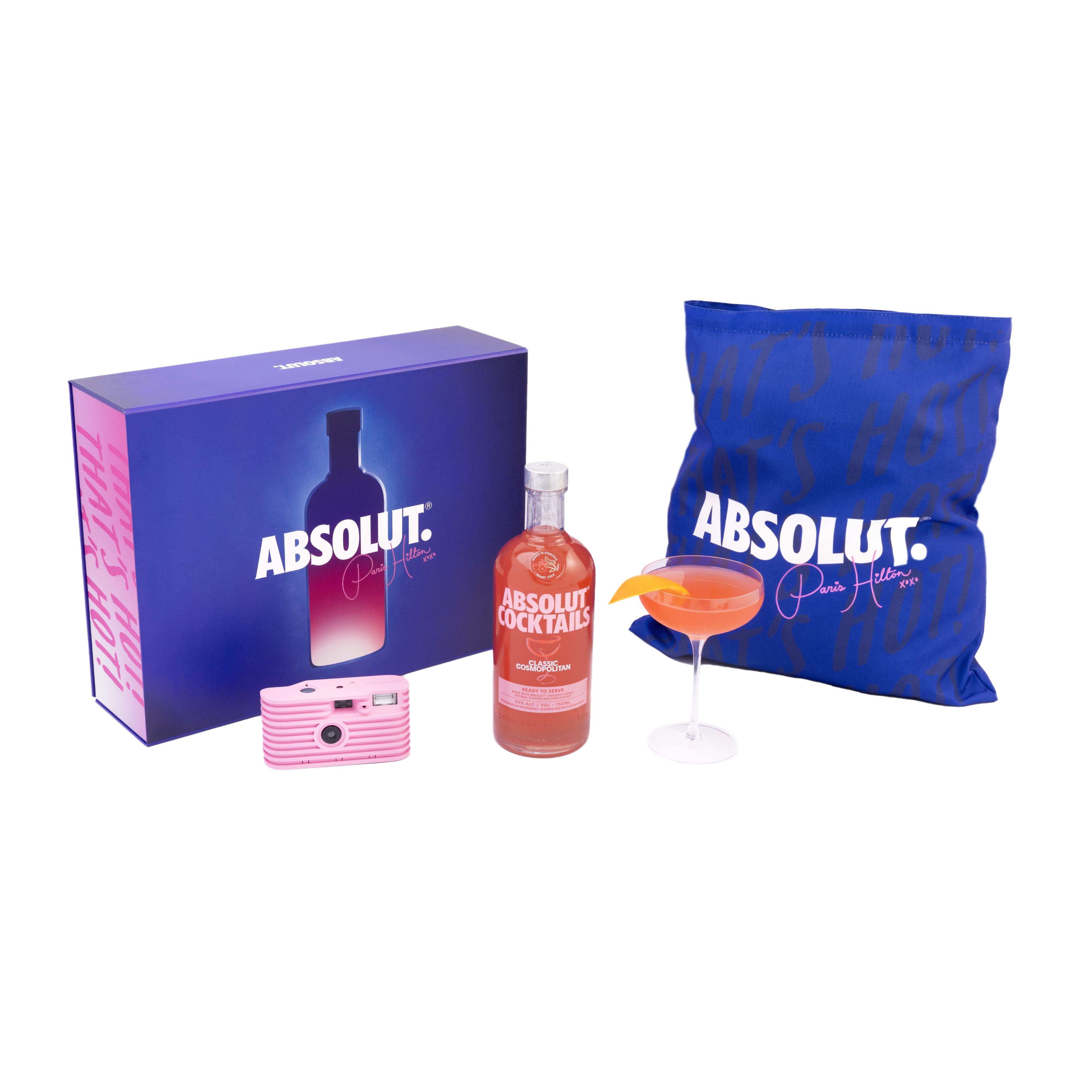 PARIS HILTON X ABSOLUT® COSMO COLLECTION