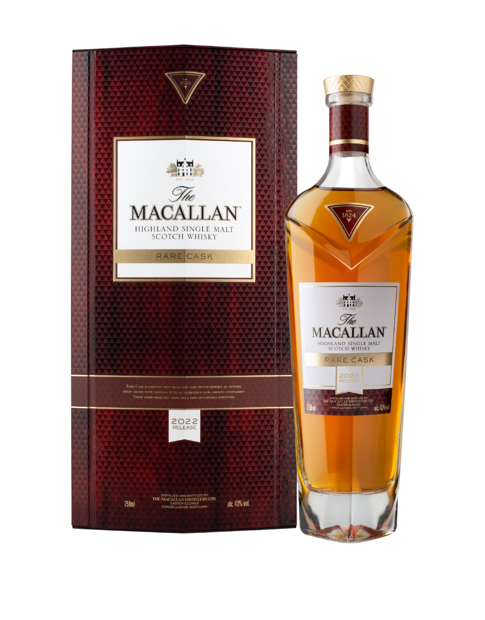 THE MACALLAN RARE CASK SINGLE MALT WHISKY 2022 RELEASE