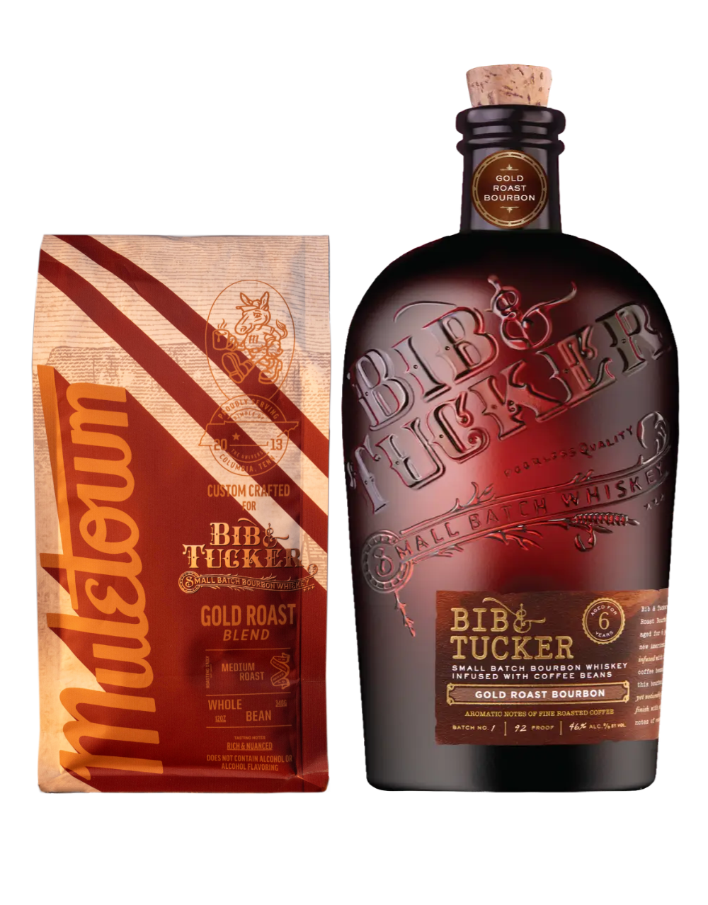 THE BIB & TUCKER GOLD ROAST BOURBON PROVISIONS PARCEL