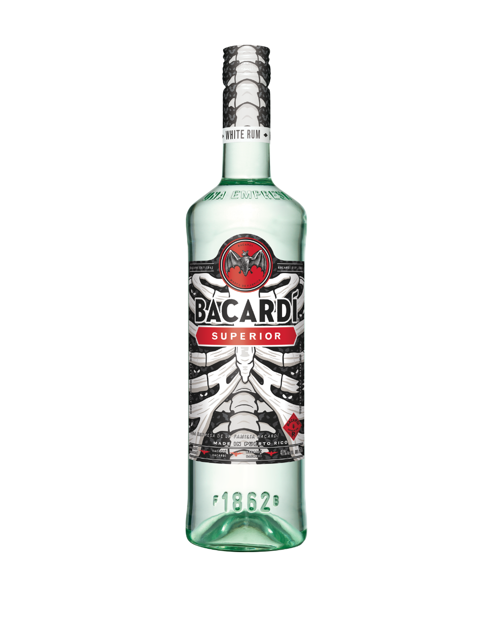 BACARDÍ SKELETON HALLOWEEN LIMITED EDITION RUM