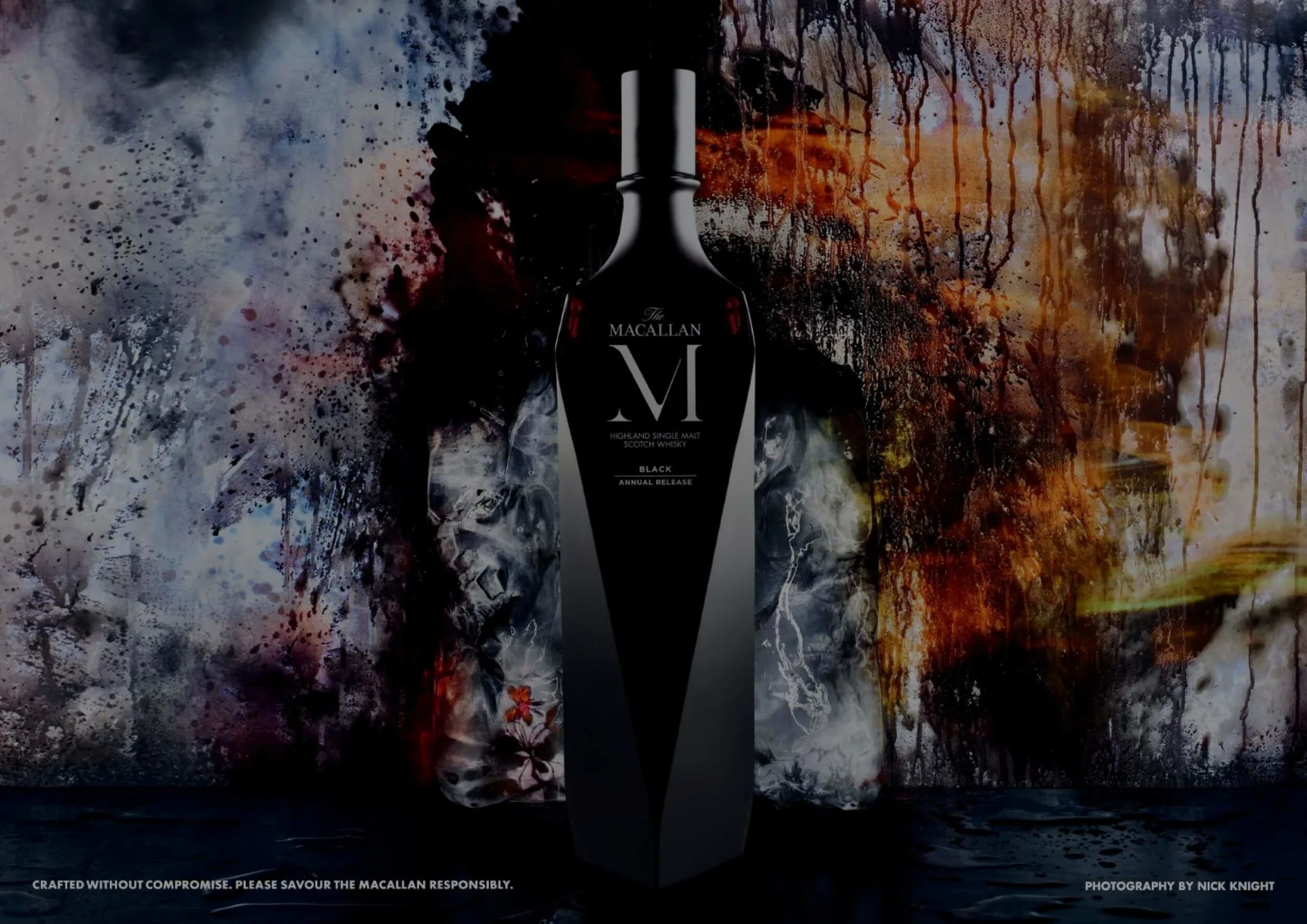 The Macallan M Black Single Malt Scotch Whisky 2023 Release