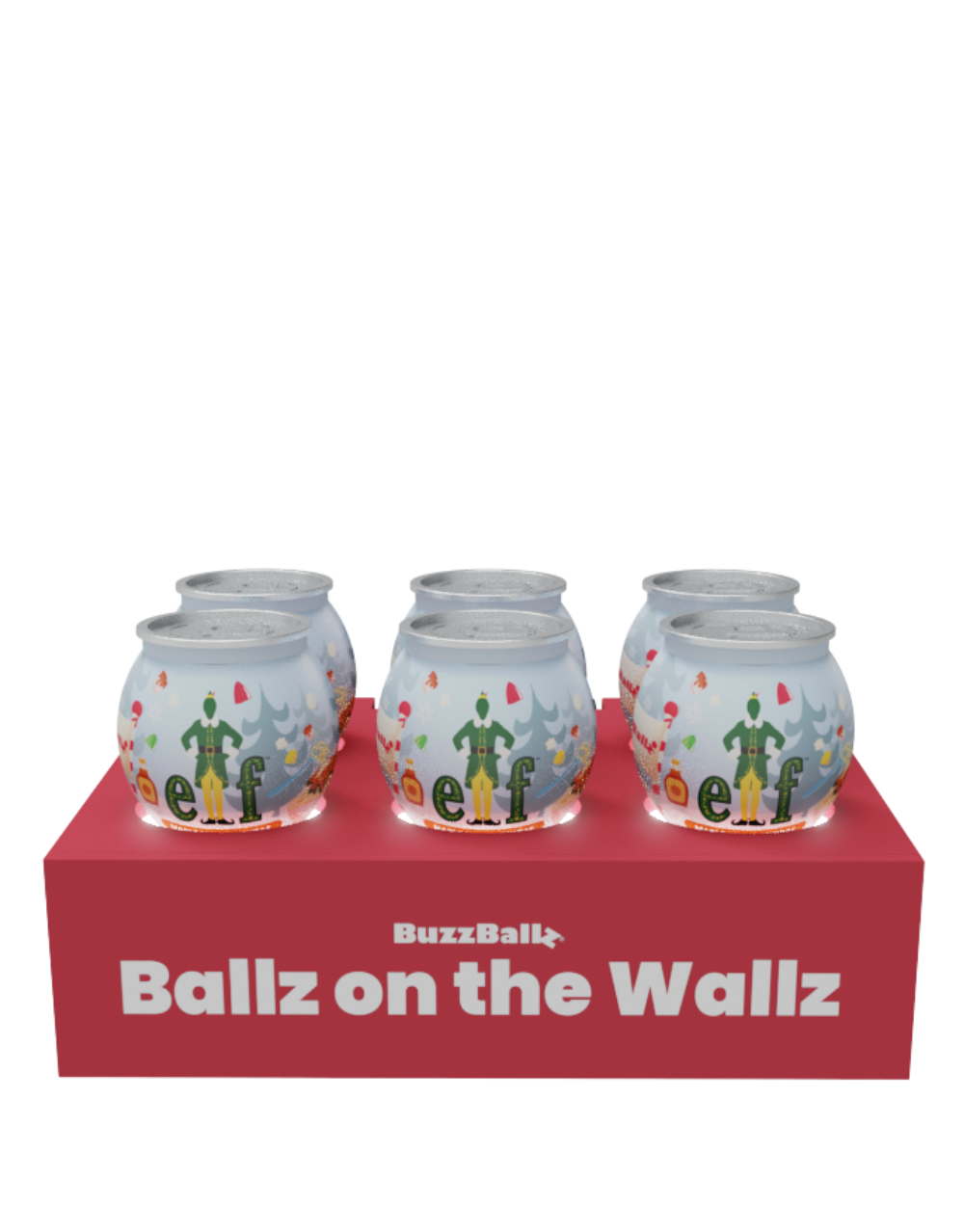 BUZZBALLZ BALLZ ON THE WALLZ SHELF KIT