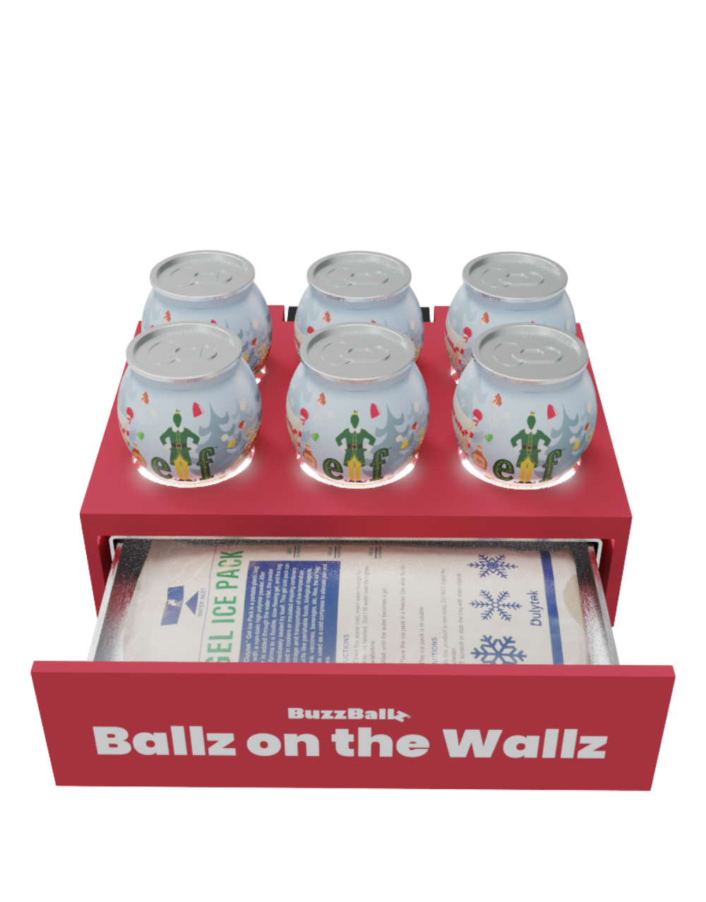 Buzzballz Ballz on the Wallz Shelf Kit | ReserveBar