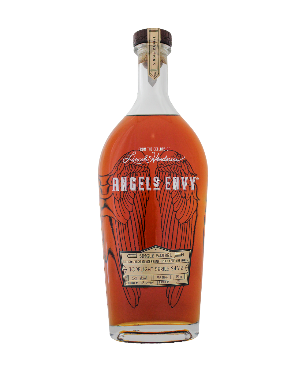 ANGEL'S ENVY BOURBON FINISHED IN PORT WINE SINGLE BARREL S4B12