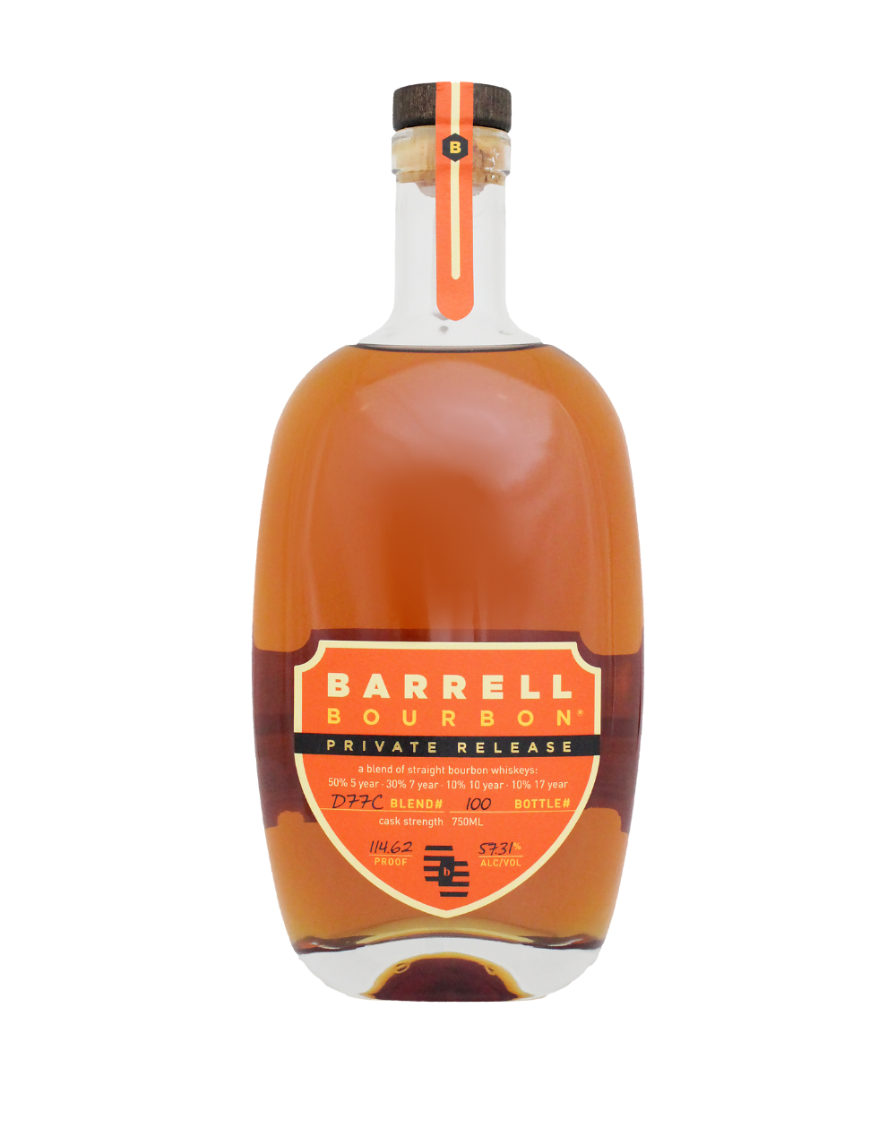 BARRELL CRAFT SPIRITS CASK STRENGTH PRIVATE RELEASE BOURBON