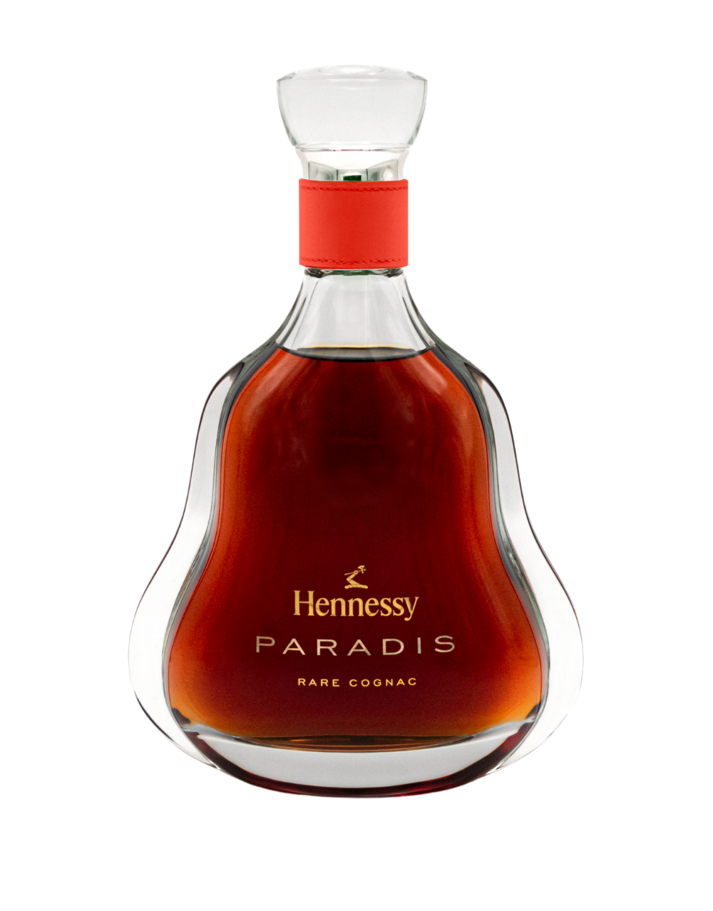 HENNESSY HANDS - JOY RED, SERIF FONT, GOLD ENGRAVING COLOR