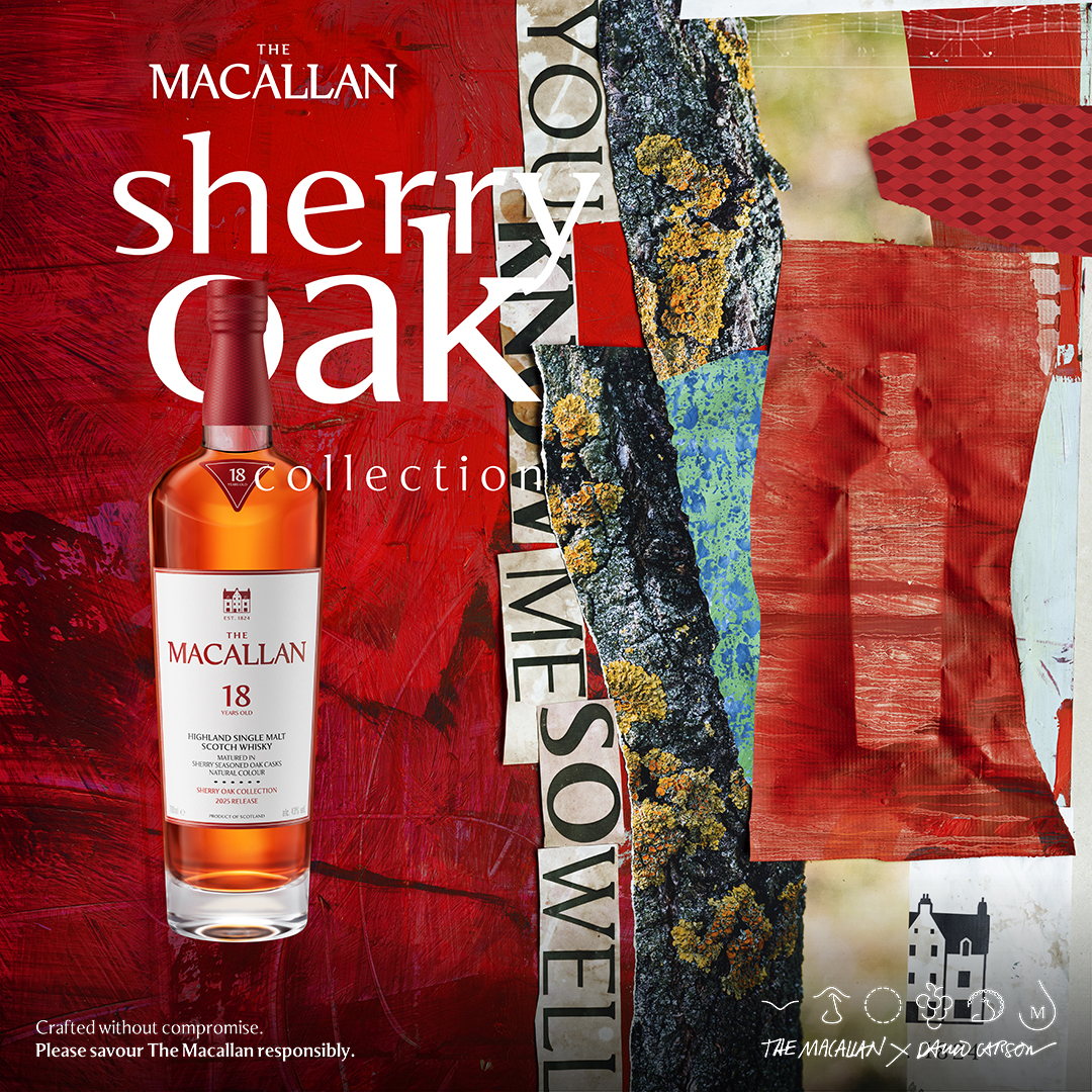 Macallan 18年【箱付き】　※2025年購入 The Macallan Sherry Oak 18 Years Old Single Malt Whisky 2025