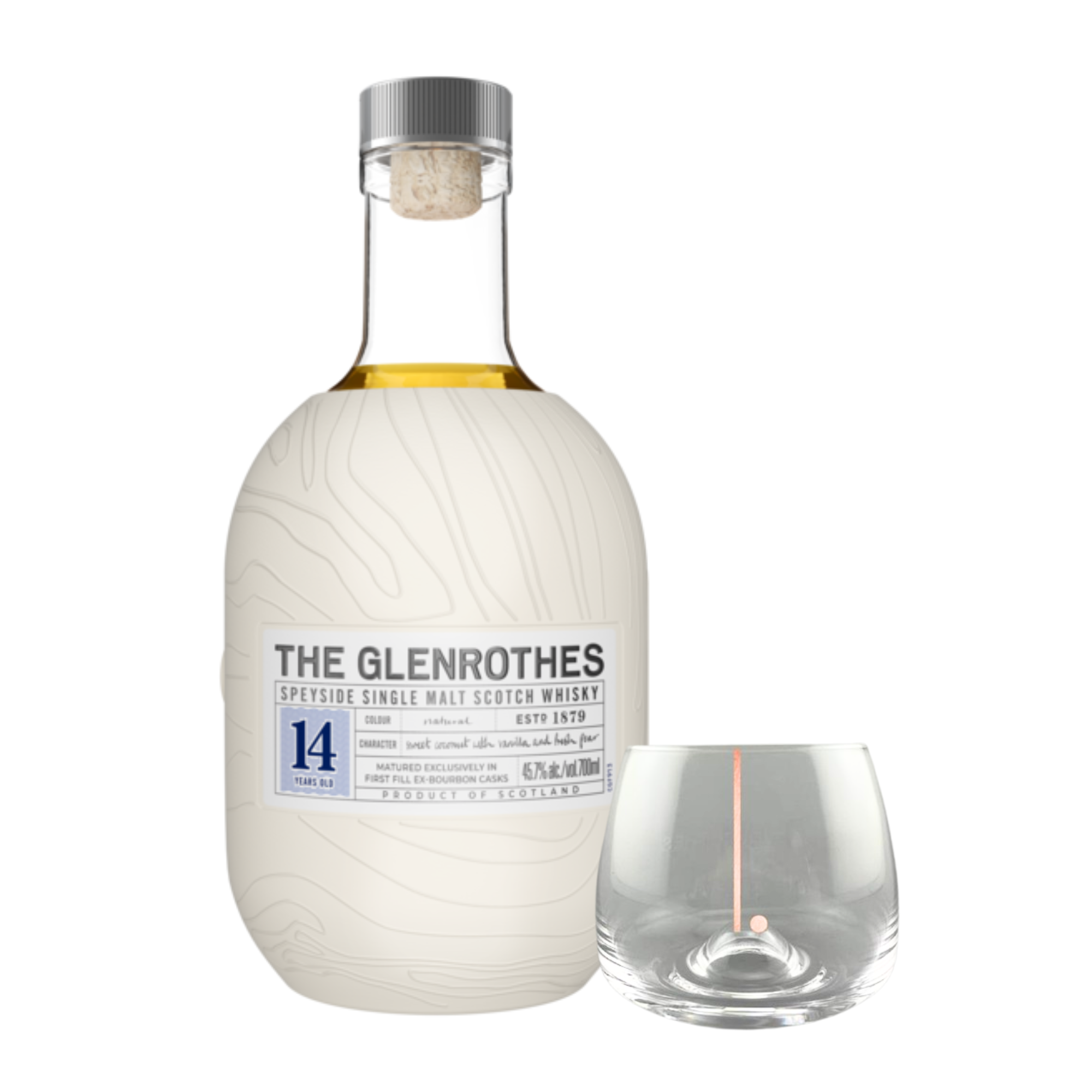 The Glenrothes 14 Year Old Bourbon Cask With Glassware