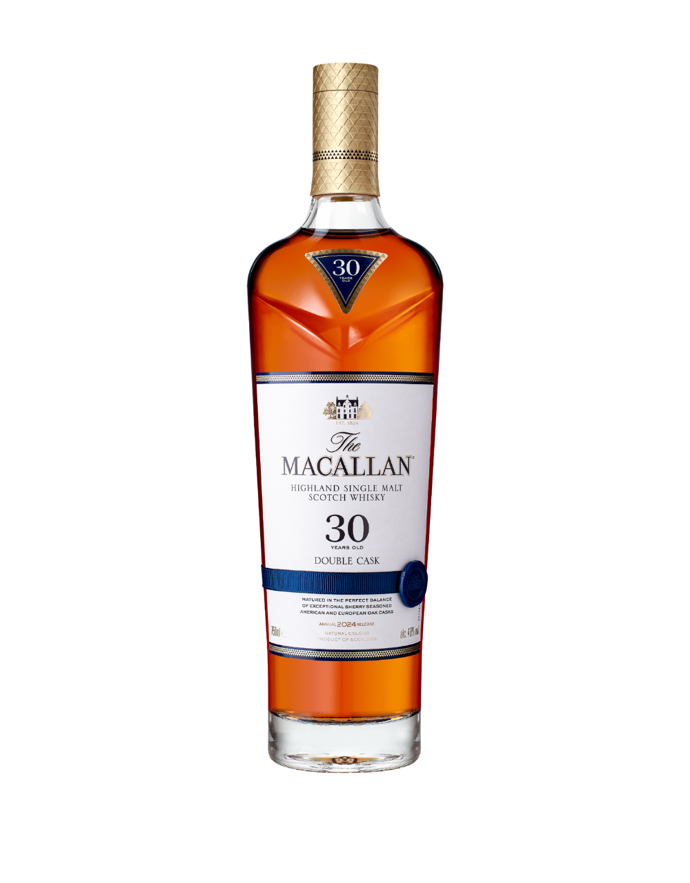 THE MACALLAN DOUBLE CASK 30 YEARS OLD SINGLE MALT WHISKY 2024 RELEASE