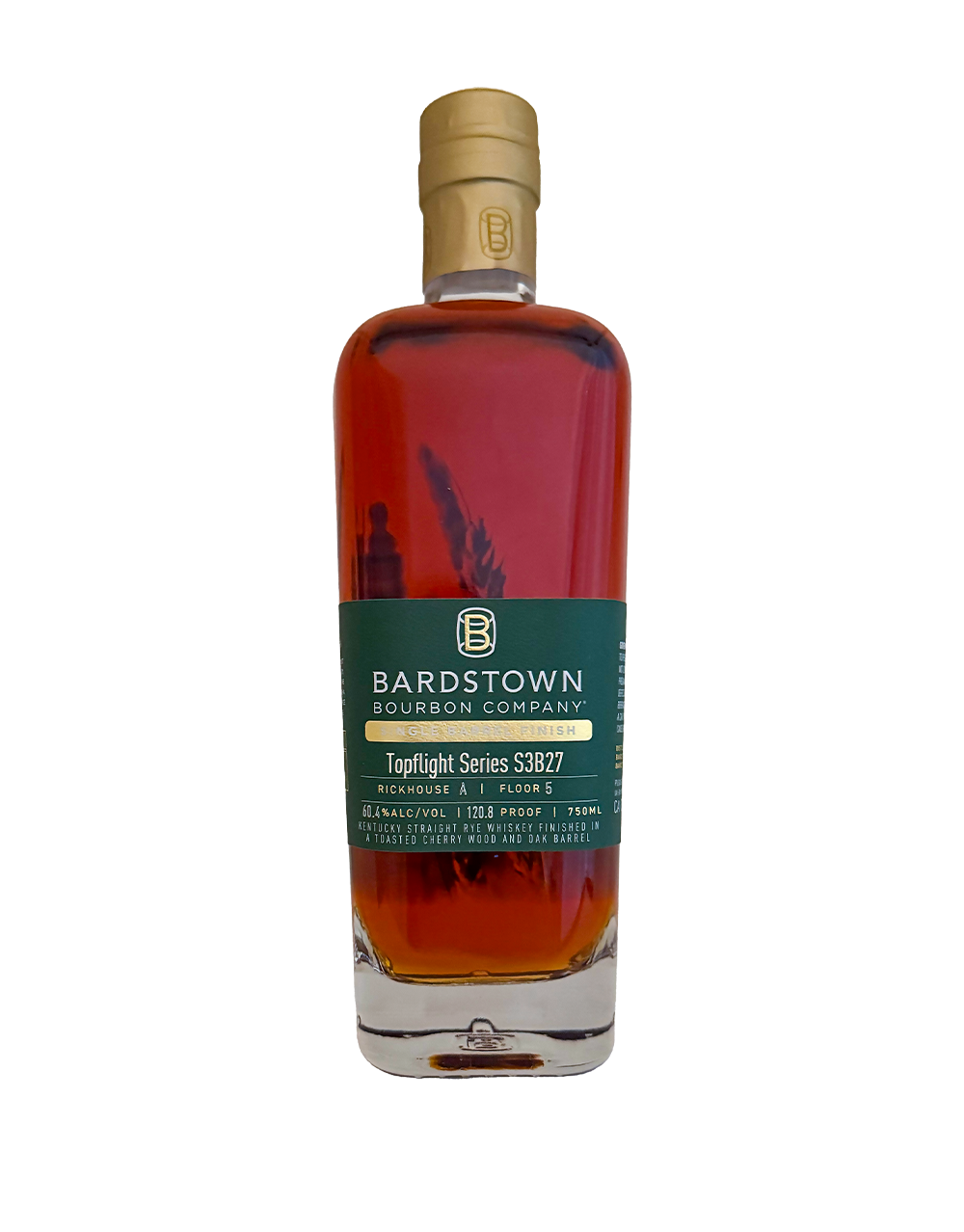 BARDSTOWN SINGLE BARREL FINISHED RYE S3B27