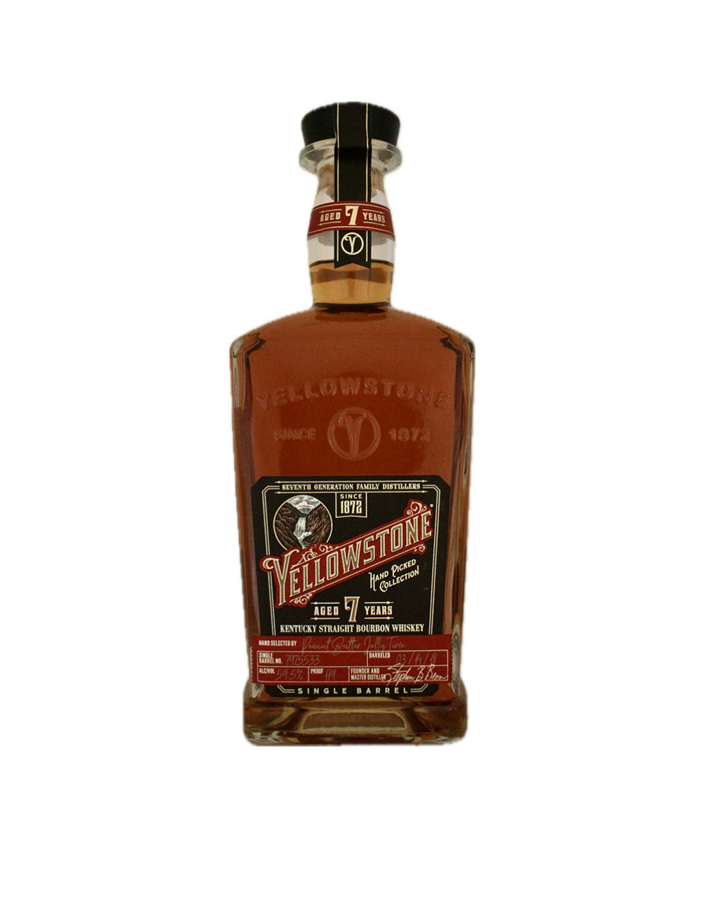 YELLOWSTONE 7YO SINGLE BARREL KENTUCKY STRAIGHT BOURBON