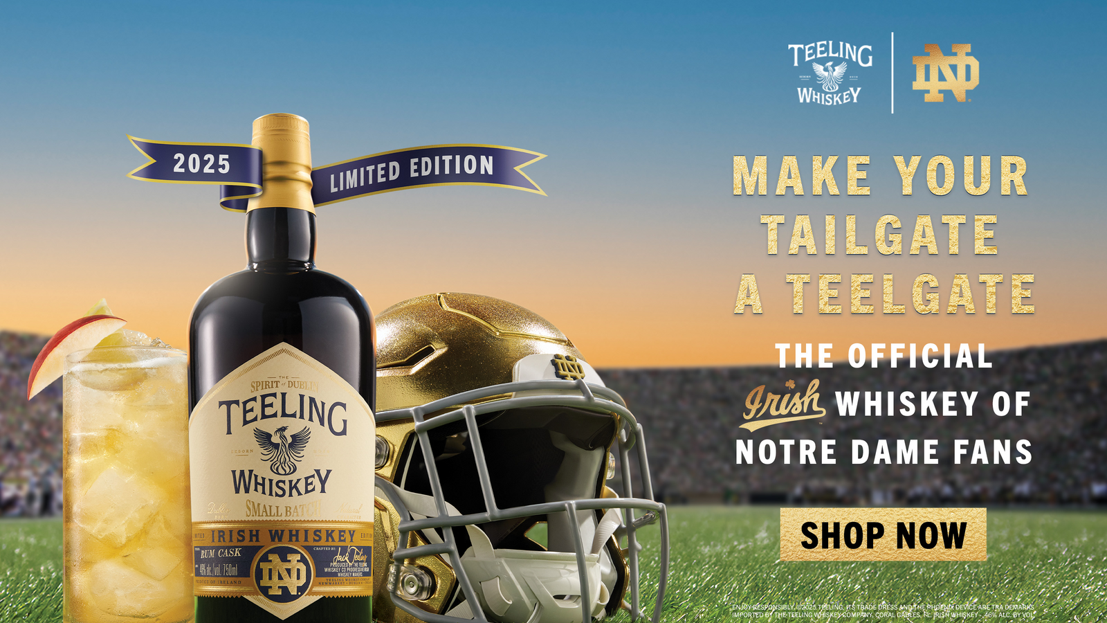 Notre Dame Teeling Small Batch Irish Whiskey 2025 | ReserveBar