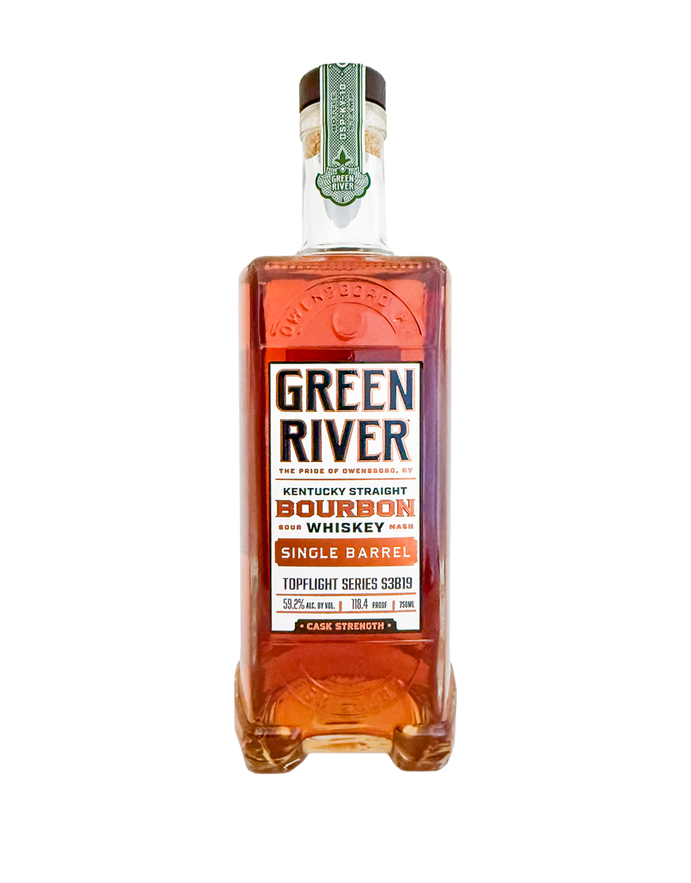 GREEN RIVER SINGLE BARREL BOURBON S3B19