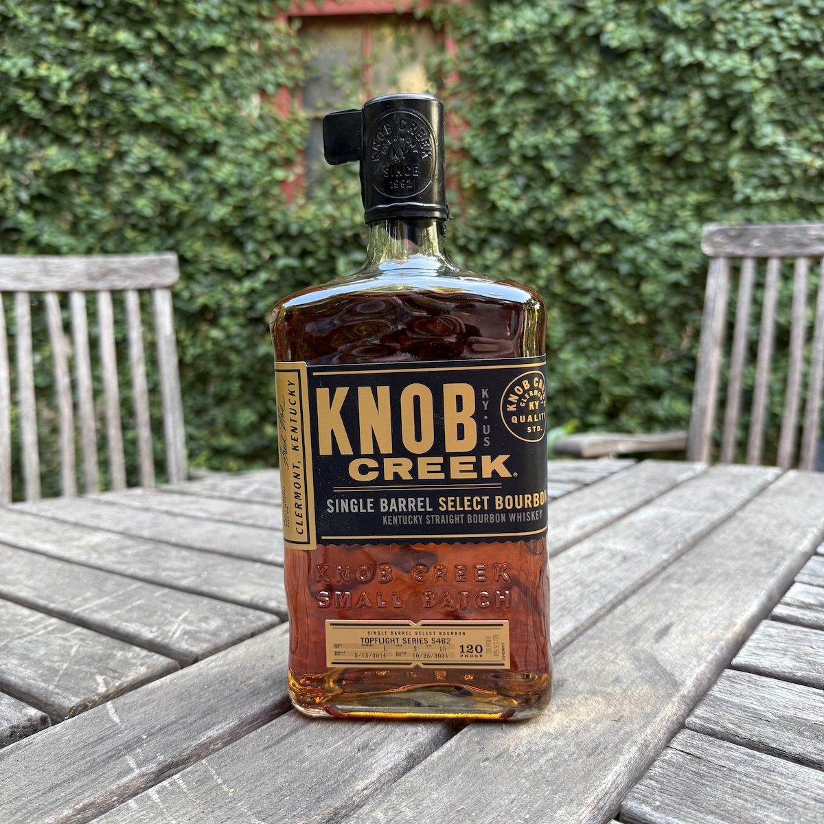 「終売品」KNOB CREEK シングルバレル 750ml 120プルーフ Knob Creek 120 Proof Single Barrel Reserve Bourbon | Total