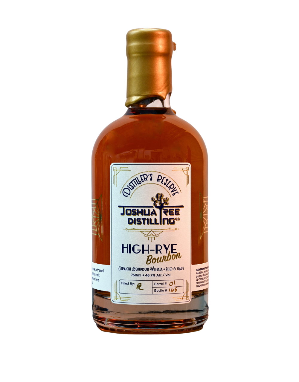 JOSHUA TREE DISTILLER'S RESERVE HIGH-RYE BOURBON