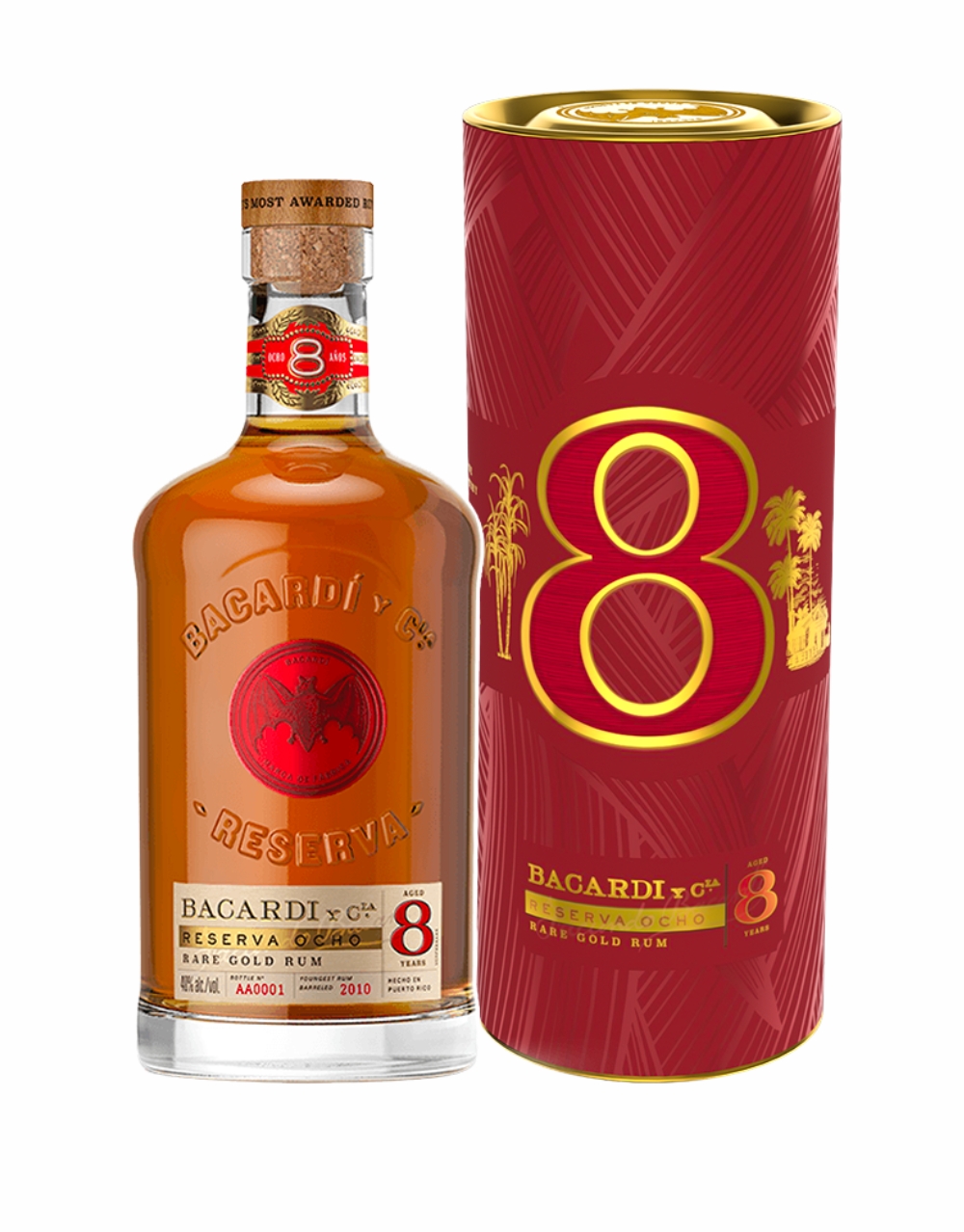 BACARDÍ RESERVA OCHO GIFT PACK