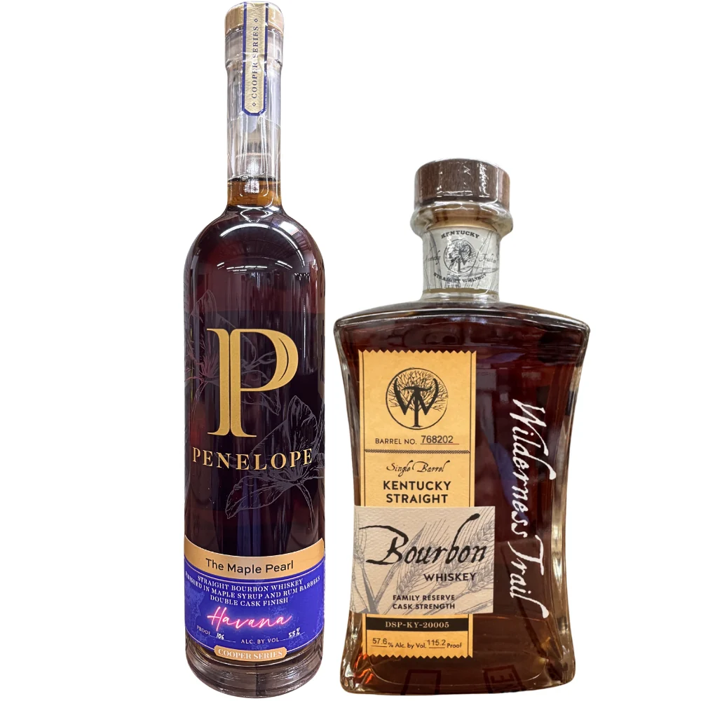 PENELOPE HAVANA BOURBON PRIVATE SELECT 'THE MAPLE PEARL' 106 PROOF BUNDLE