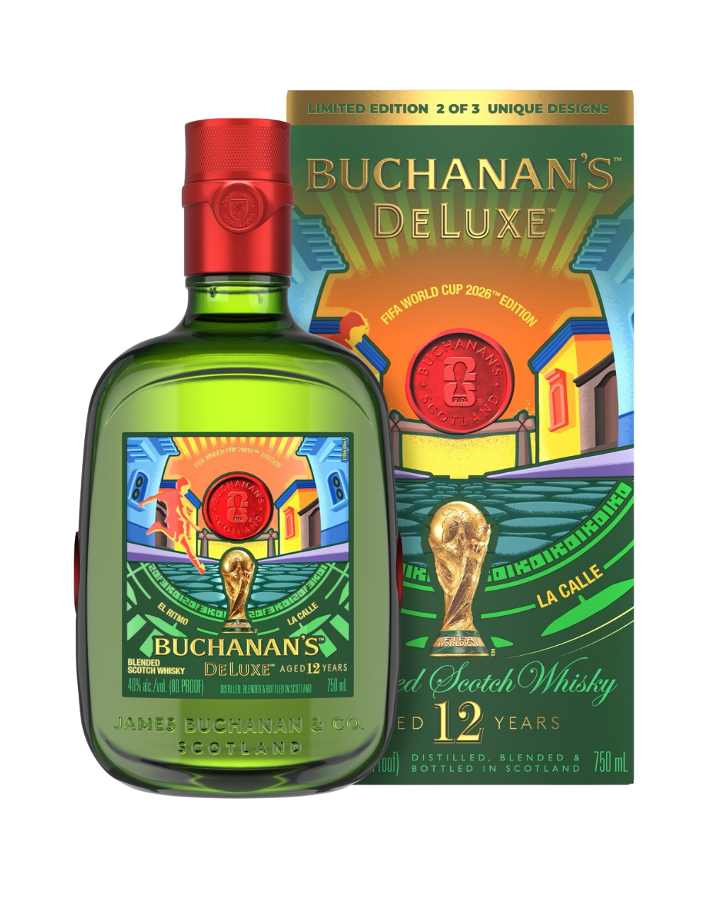 Buchanan's Deluxe Aged 12 Years Blended Scotch Whisky Fifa World