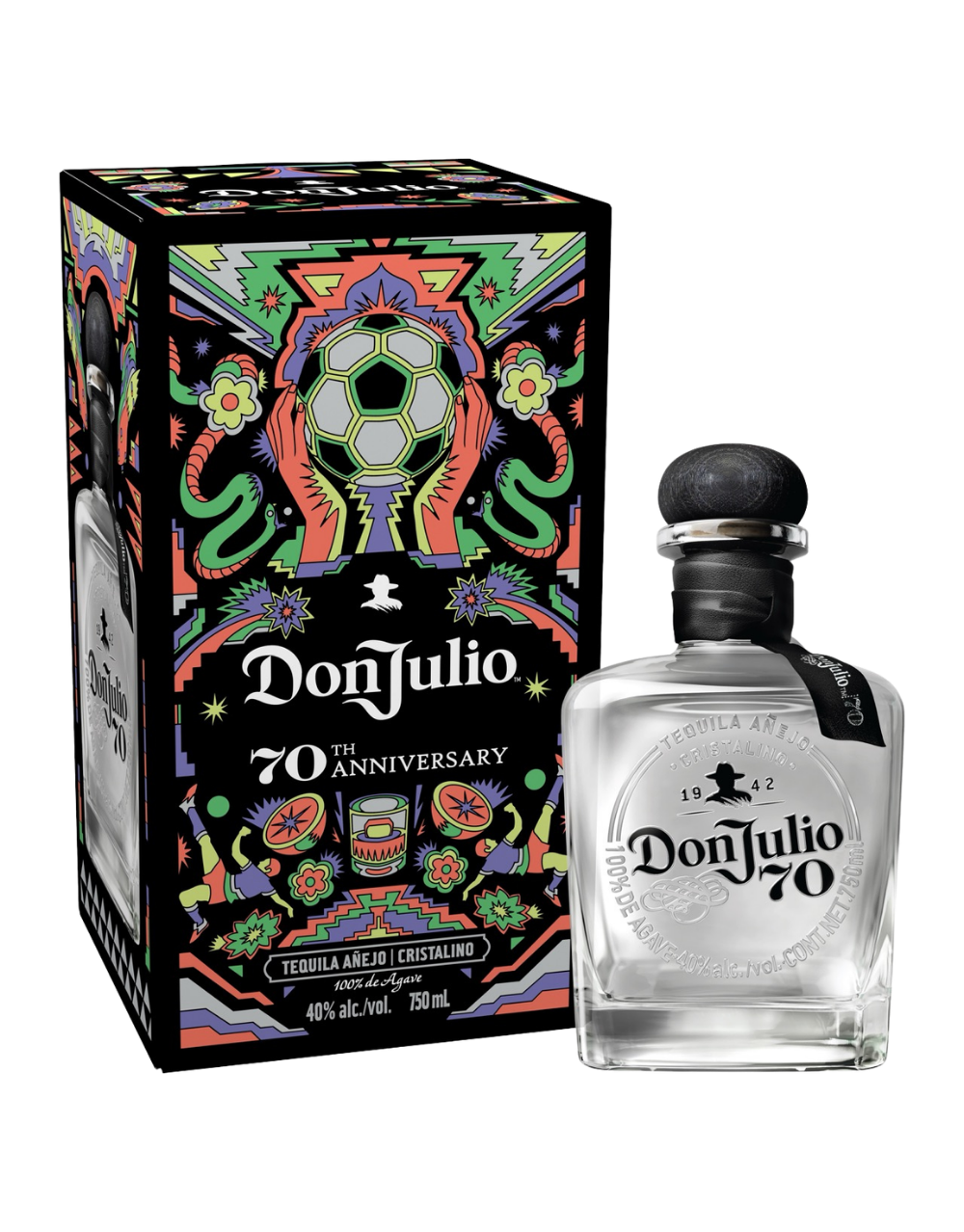 DON JULIO TEQUILA 70 CRISTALINO AÑEJO SUMMER OF MEXICANA