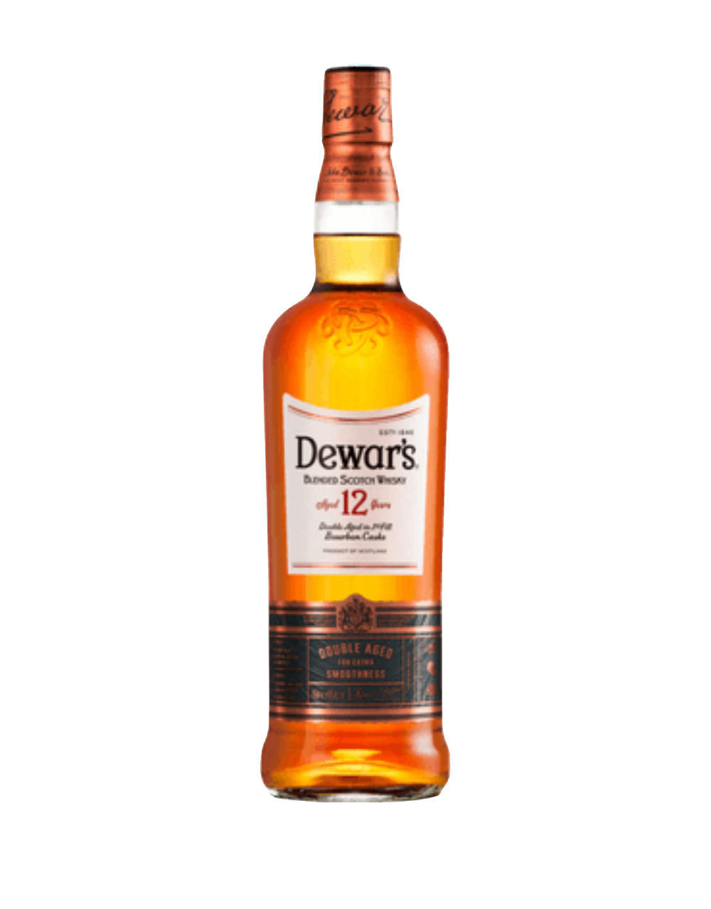 DEWAR'S 12 YEAR OLD BLENDED SCOTCH WHISKY PERSONALIZED