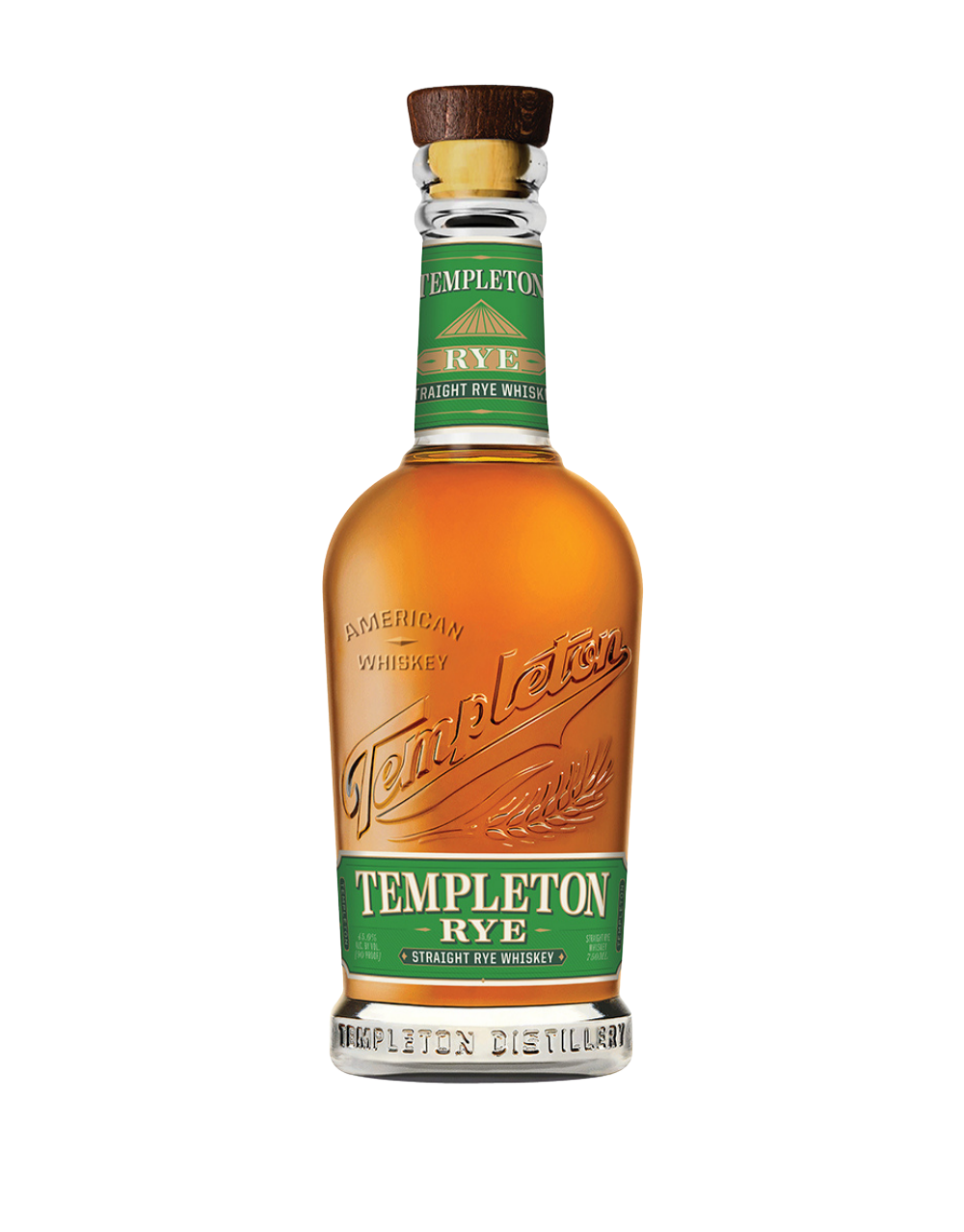 TEMPLETON STRAIGHT RYE WHISKEY