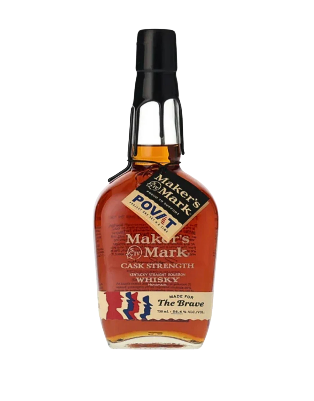 MAKER'S MARK CASK STRENGTH BOURBON MADE FOR THE BRAVE LIMITED EDITION