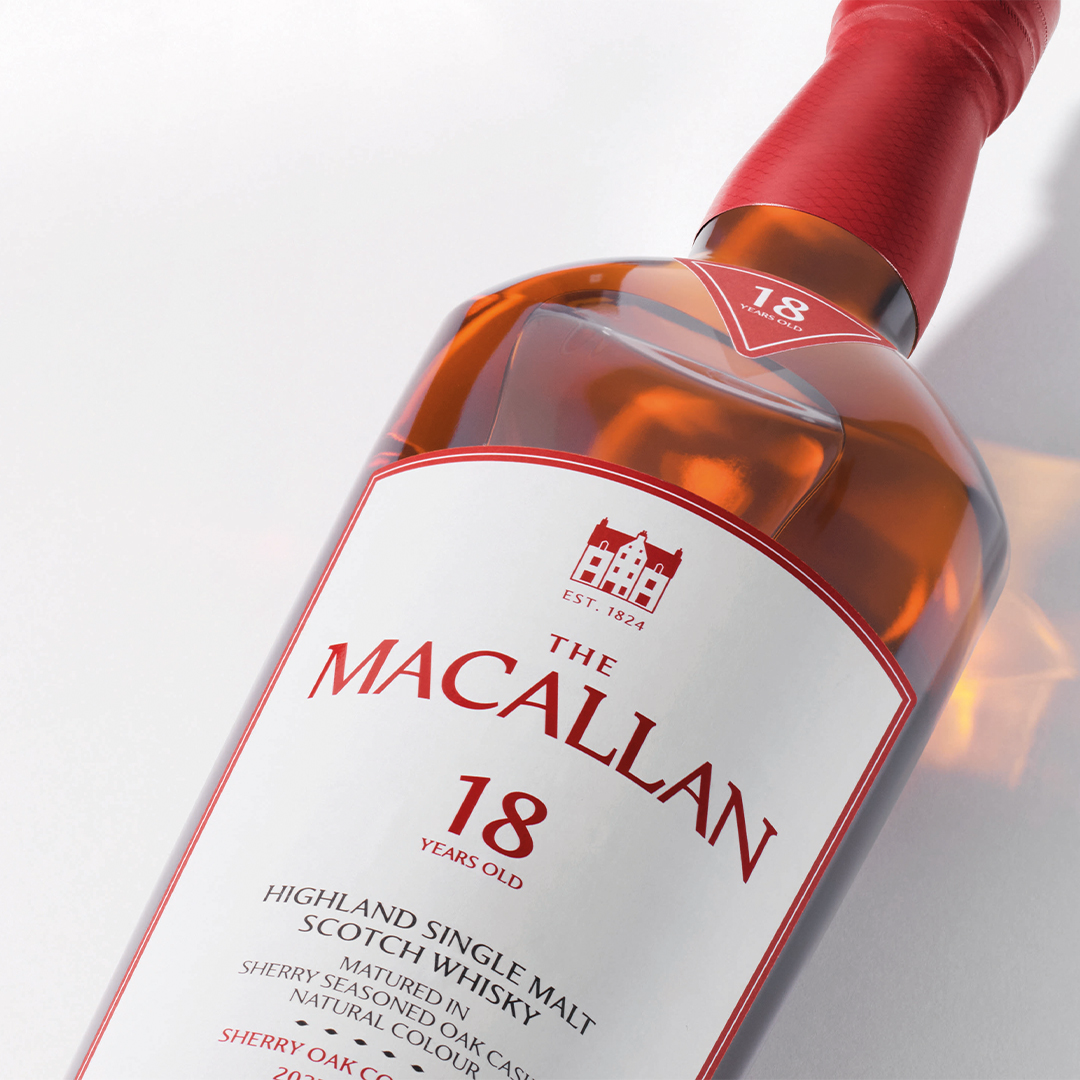 The Macallan Sherry Oak 18 Years Old Single Malt Whisky 2025
