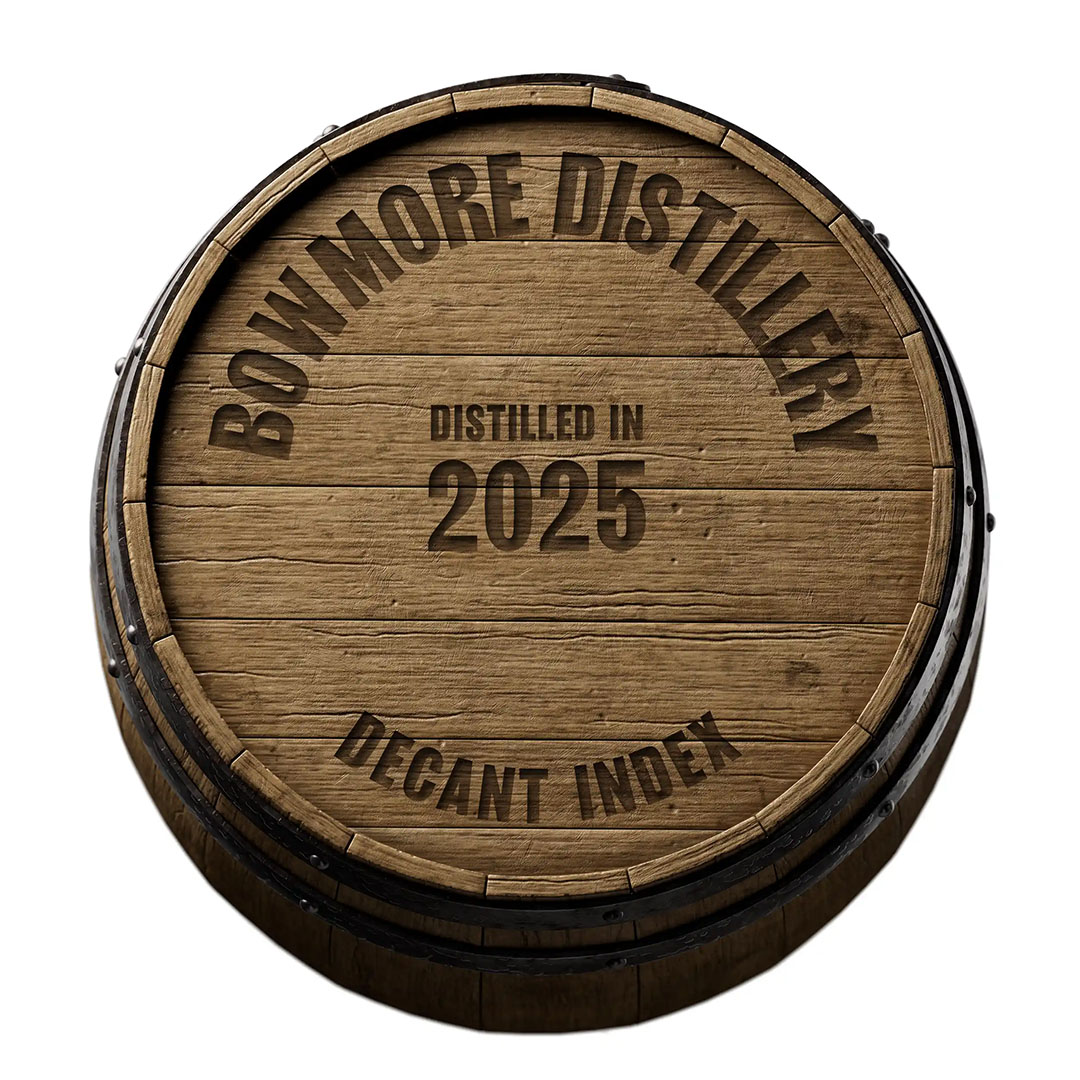 DISTILLED AT BOWMORE (PEATED) HOGSHEAD EX-SHERRY 2025