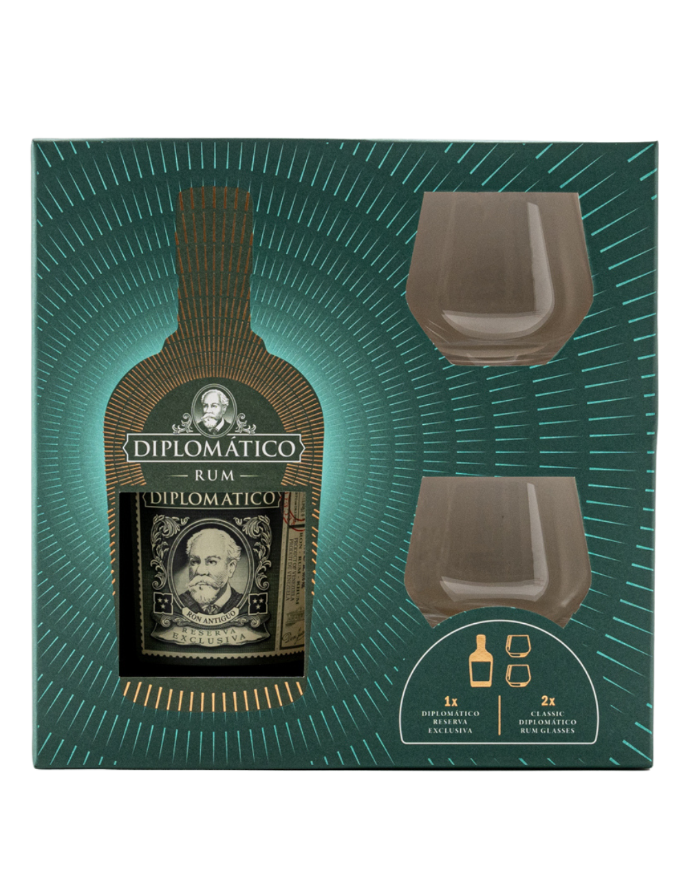 DIPLOMÁTICO RESERVA EXCLUSIVA GIFT SET