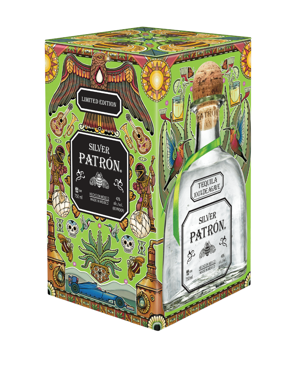Patrón® Silver Limited-edition Mexican Heritage Tin 2023 | ReserveBar