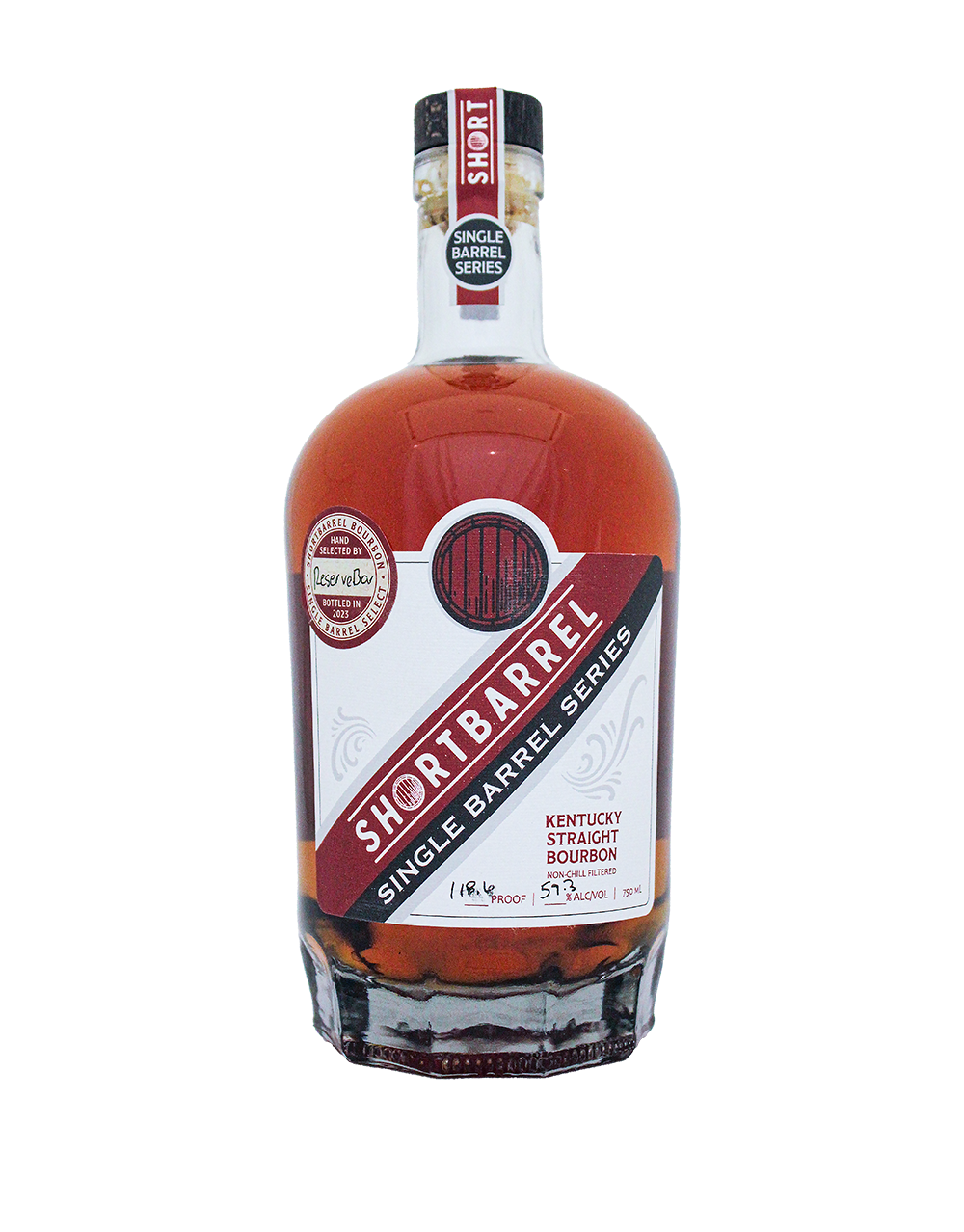 SHORTBARREL SINGLE BARREL CASK STRENGTH BOURBON S2B20