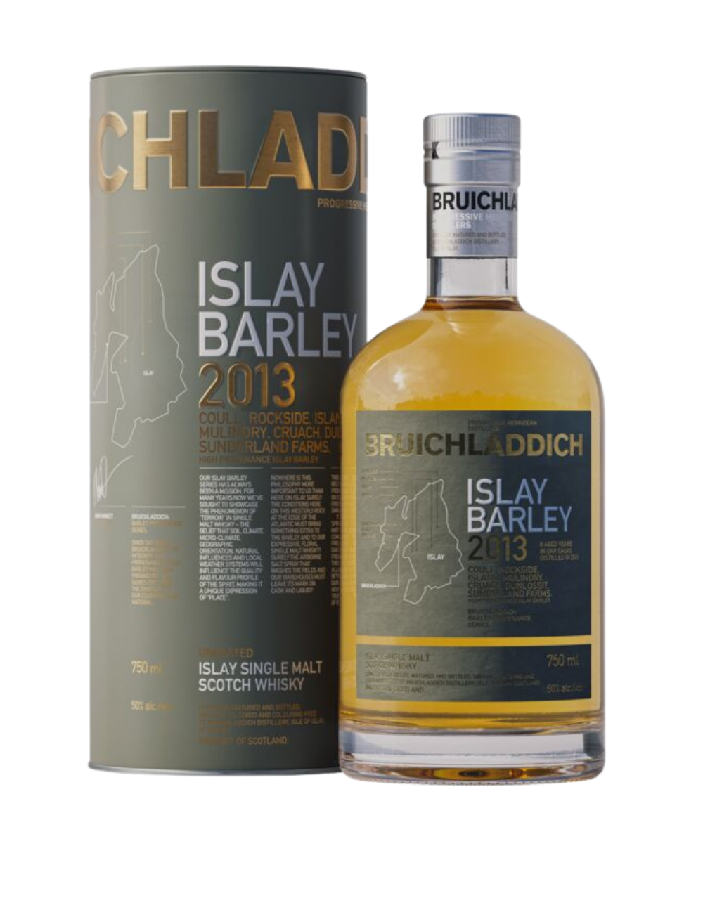 BRUICHLADDICH® ISLAY BARLEY 2013 SINGLE MALT WHISKEY