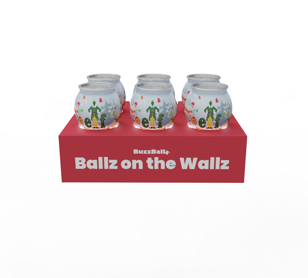 BUZZBALLZ BALLZ ON THE WALLZ SHELF KIT