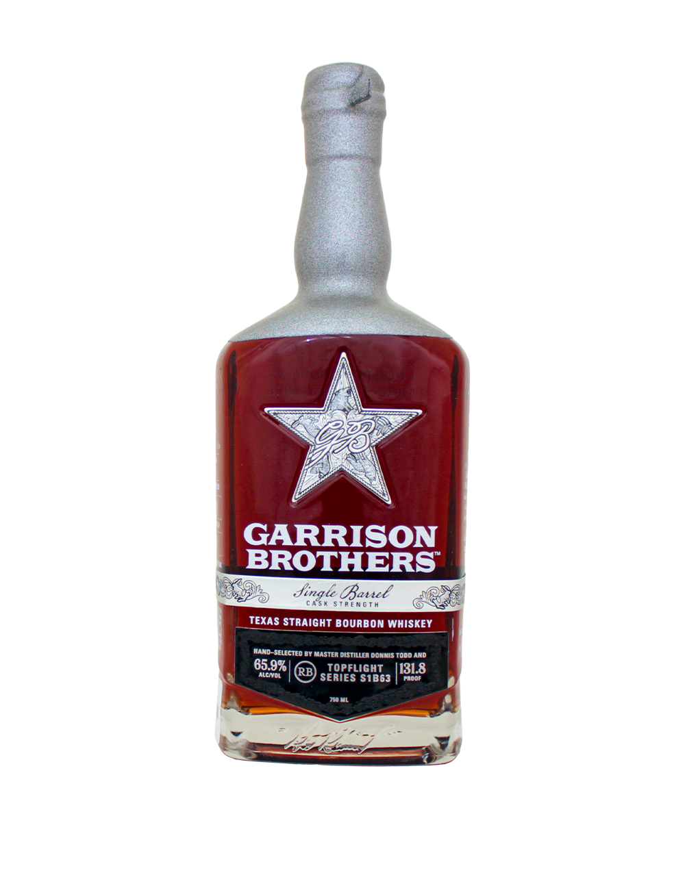 GARRISON BROTHERS SINGLE BARREL CASK STRENGTH BOURBON S1B63 - TEST