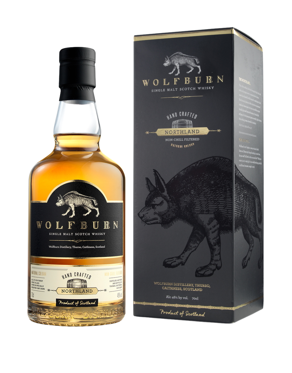 WOLFBURN NORTHLAND SCOTCH WHISKY