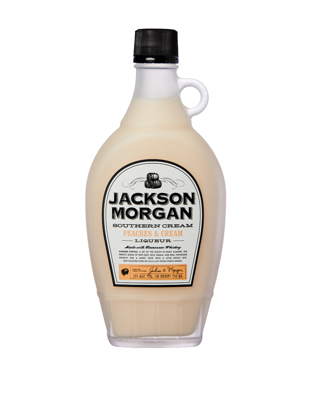 JACKSON MORGAN SOUTHERN CREAM PEACHES AND CREAM LIQUEUR