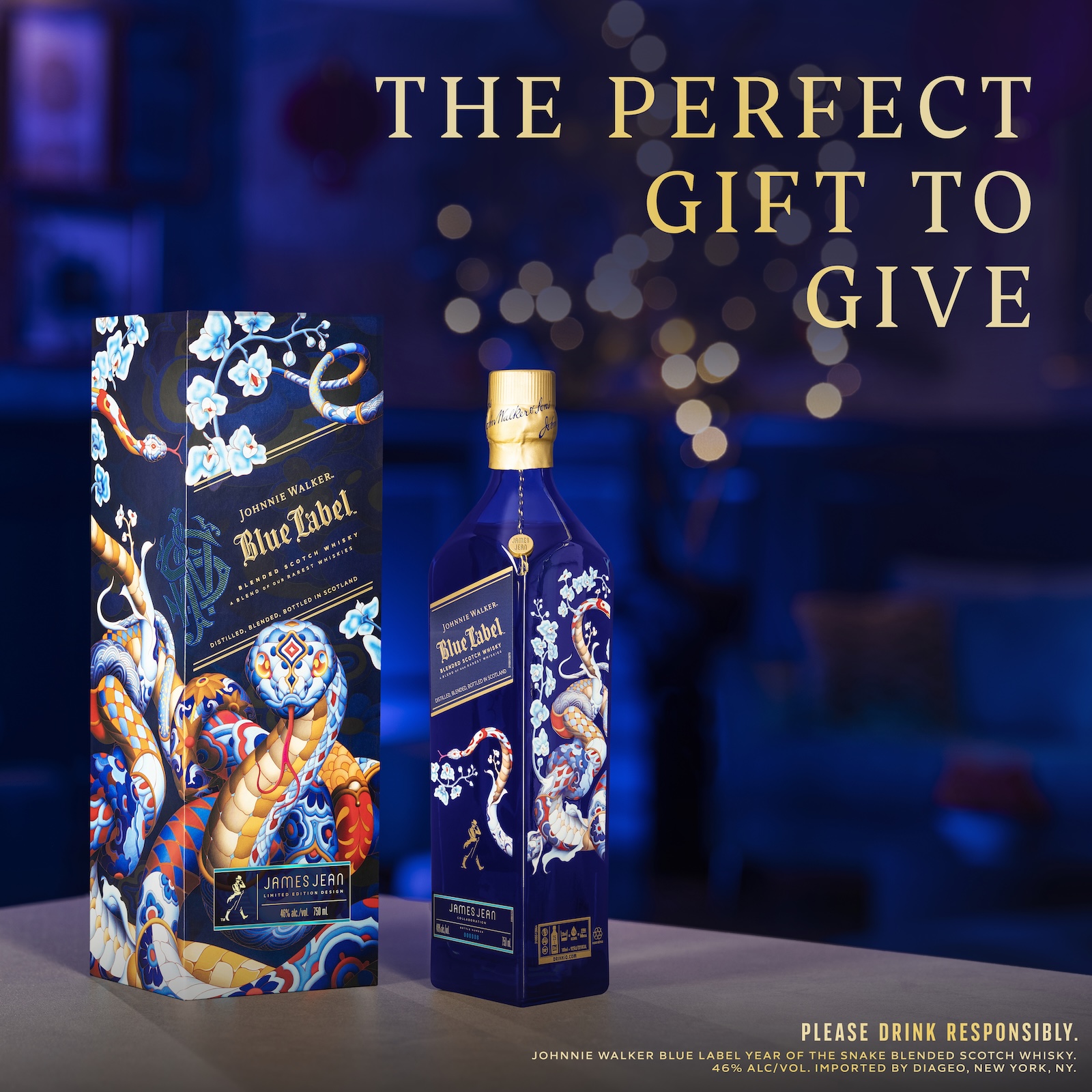 Johnnie Walker Blue Label 特別限定版スネーク Year of the Snake Johnnie Walker Blue Label 2025