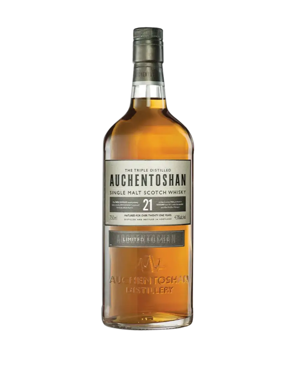 AUCHENTOSHAN 21 YEAR OLD SINGLE MALT SCOTCH WHISKY