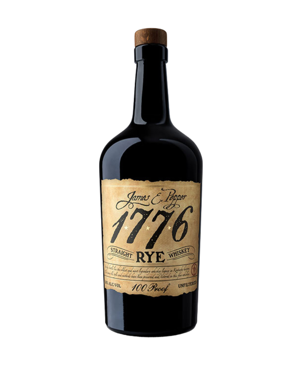 JAMES E. PEPPER 1776 RYE WHISKEY