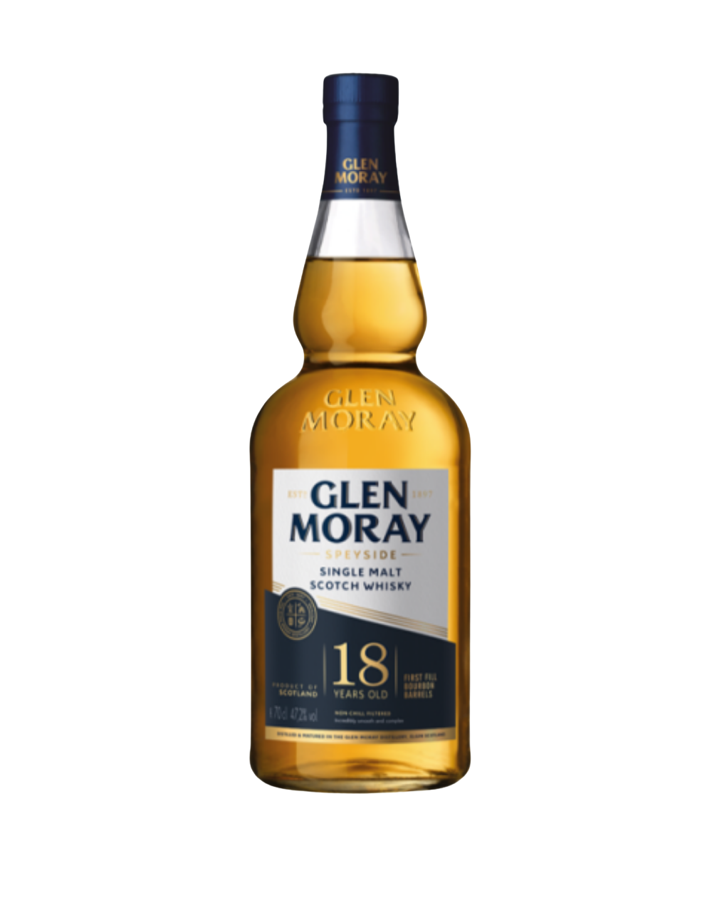 GLEN MORAY HERITAGE SINGLE MALT 18 YEAR OLD