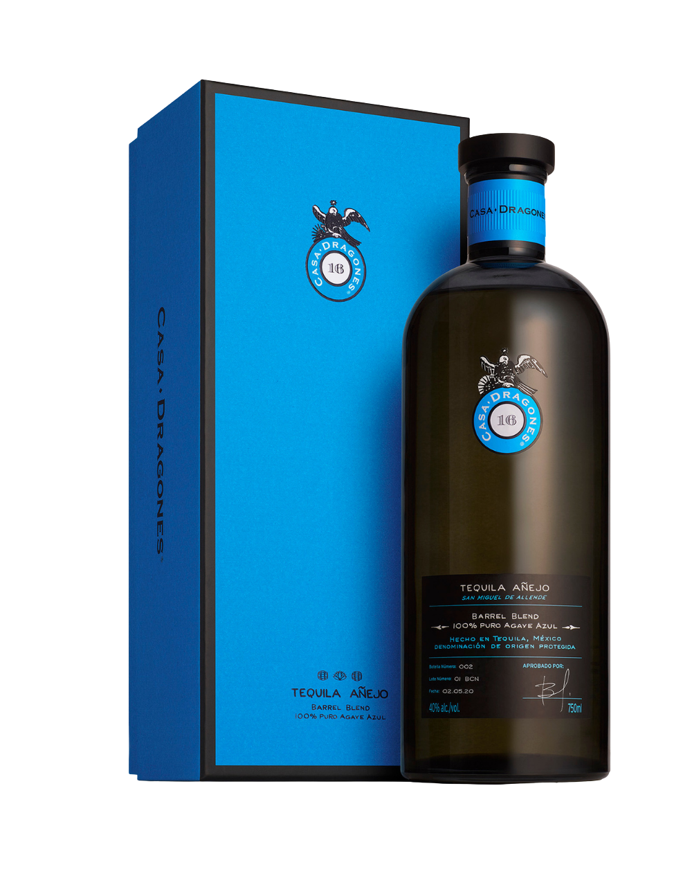 TEQUILA CASA DRAGONES AÑEJO BARREL BLEND