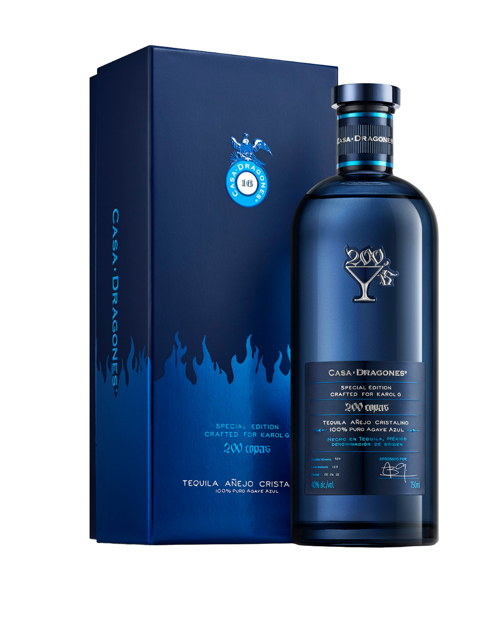 200 COPAS BY CASA DRAGONES CRISTALINO