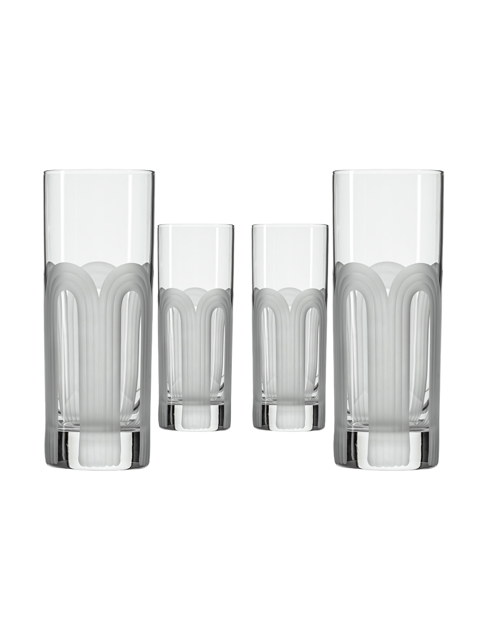 ROLF GLASS MID-CENTURY MODERN HIGHBALL COLLINS GLASS