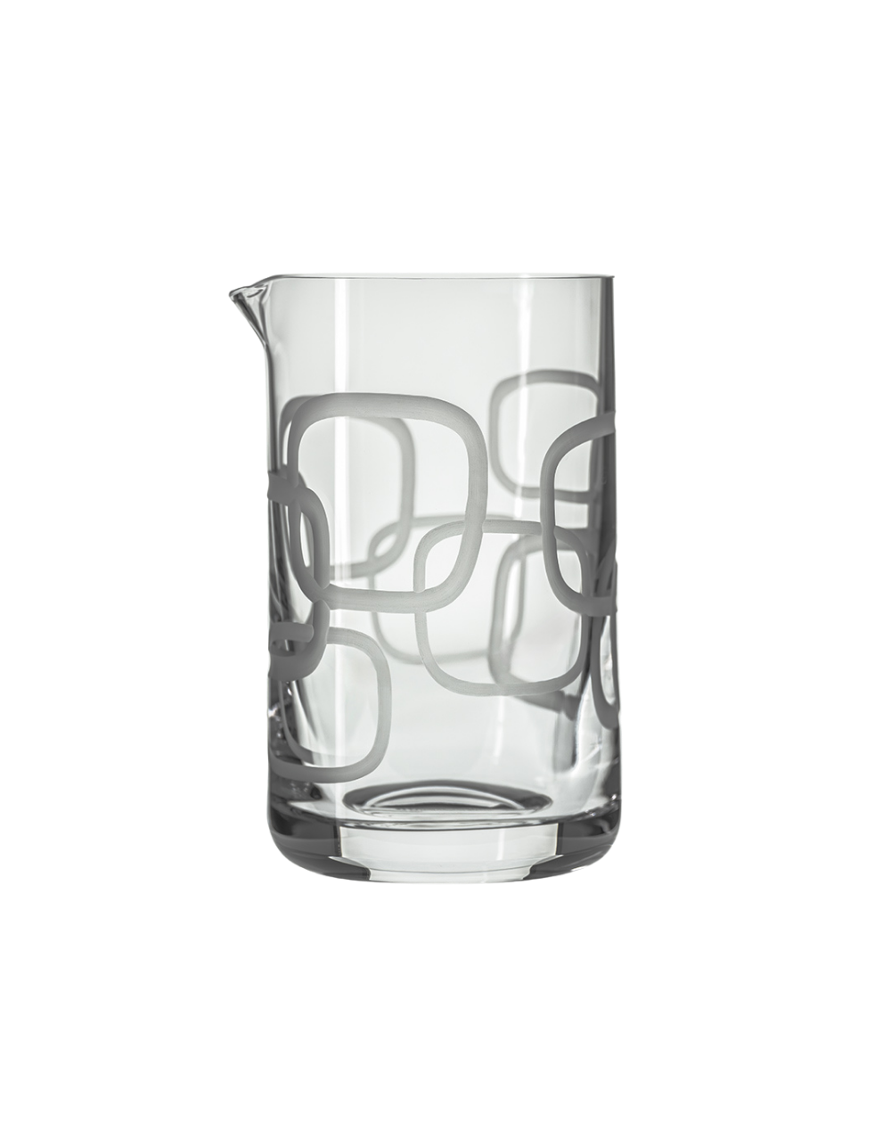 ROLF GLASS MID-CENTURY MODERN COCKTAIL MIXING GLASS