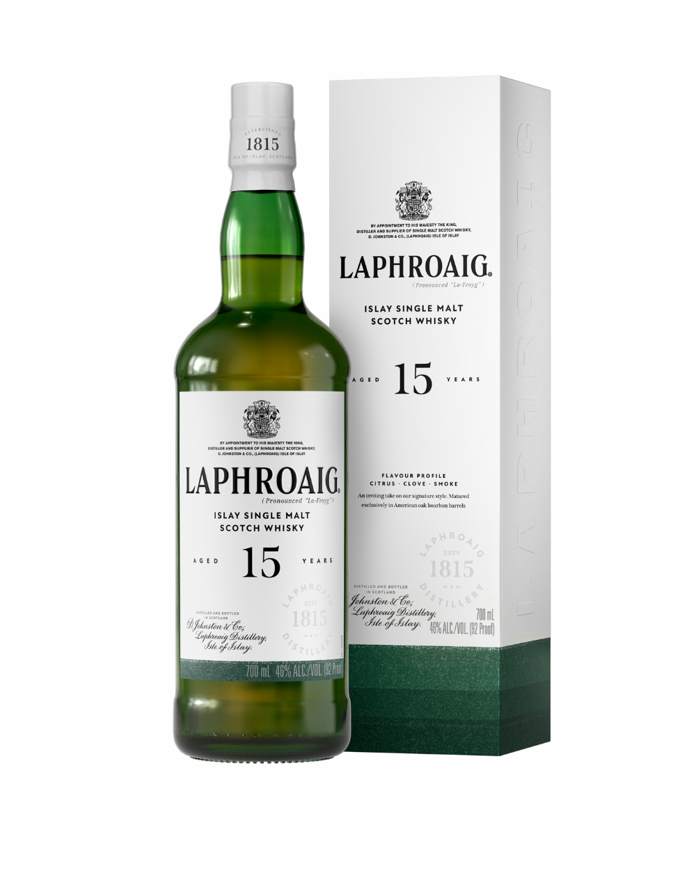 LAPHROAIG 15年 シングルモルトウイスキー 750ml Laphroaig 15 Year Old Islay Single Malt Scotch Whisky | ReserveBar