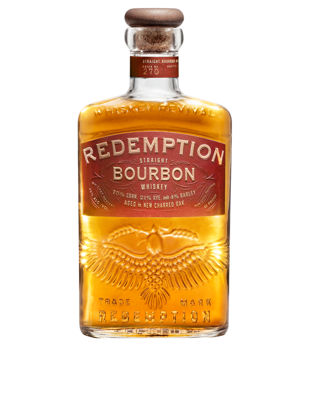 REDEMPTION EAGLE STRAIGHT BOURBON WHISKEY