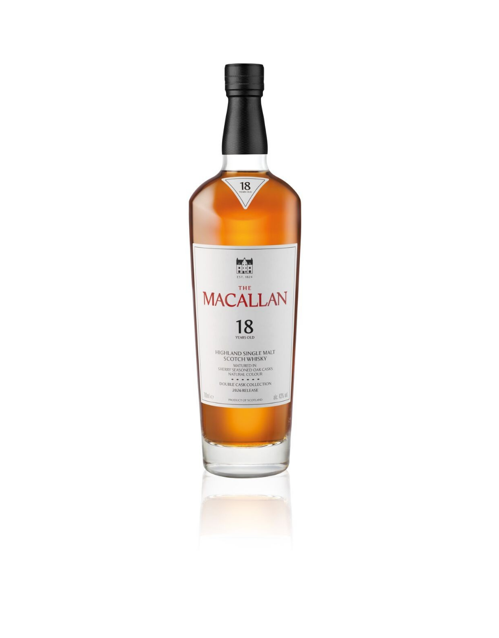 The Macallan Double Cask 18 Years Old Single Malt Whisky 2026 Release