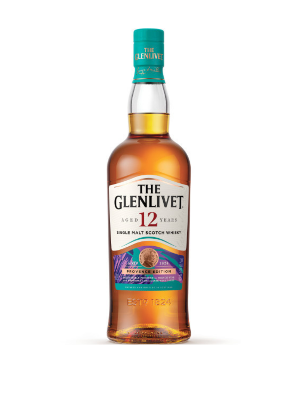 THE GLENLIVET 12 YEAR OLD SINGLE MALT SCOTCH WHISKY PROVENCE EDITION