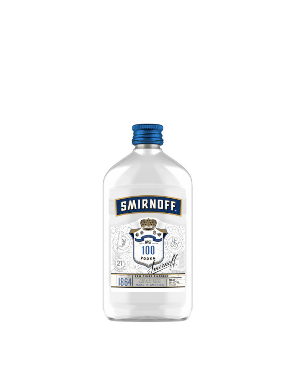 SMIRNOFF NO.57 BLUE 100 PROOF VODKA